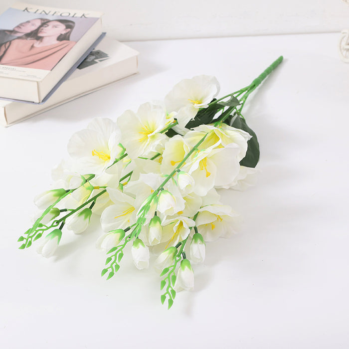 Bulk 27" Gladiolus Bush Silk Flowers Artificial Wholesale
