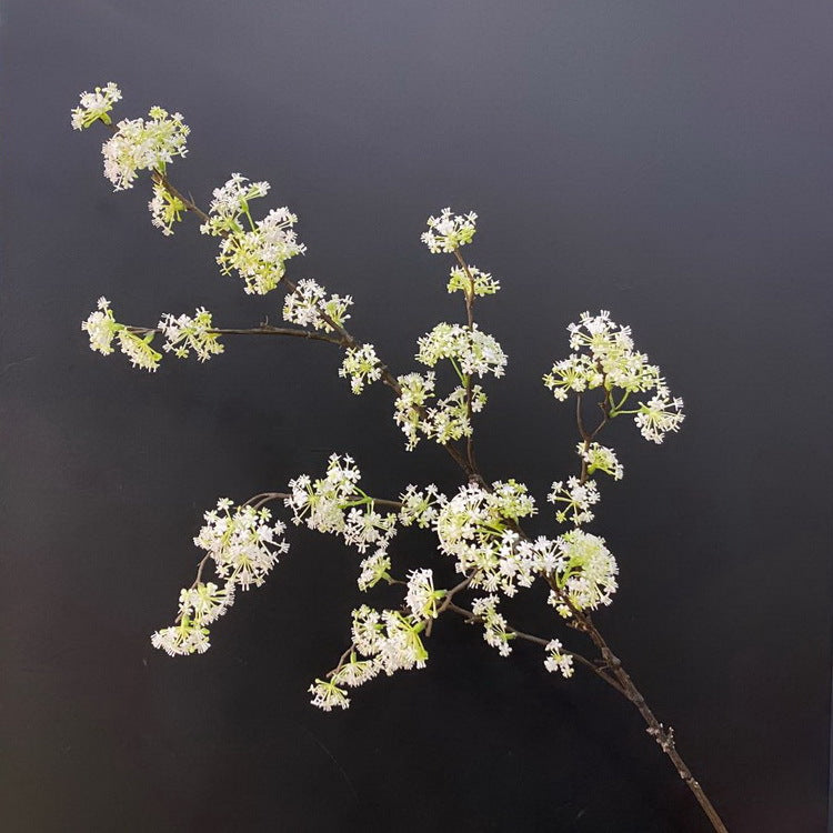 Wholesale Artificial Devilwood Twig Osmanthus Flower Fragrant Olive Plant 45 Inch