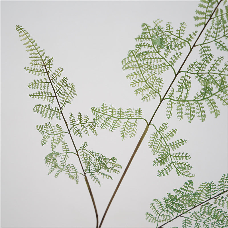 Wholesale Artificial Fern Greenery Plant Twig Forest Maidenhair Fern Stem 32 Inch