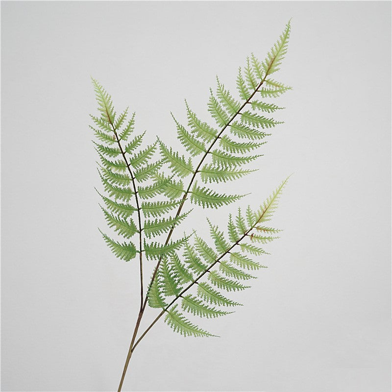 Wholesale Artificial Fern Greenery Plant Twig Forest Maidenhair Fern Stem 32 Inch