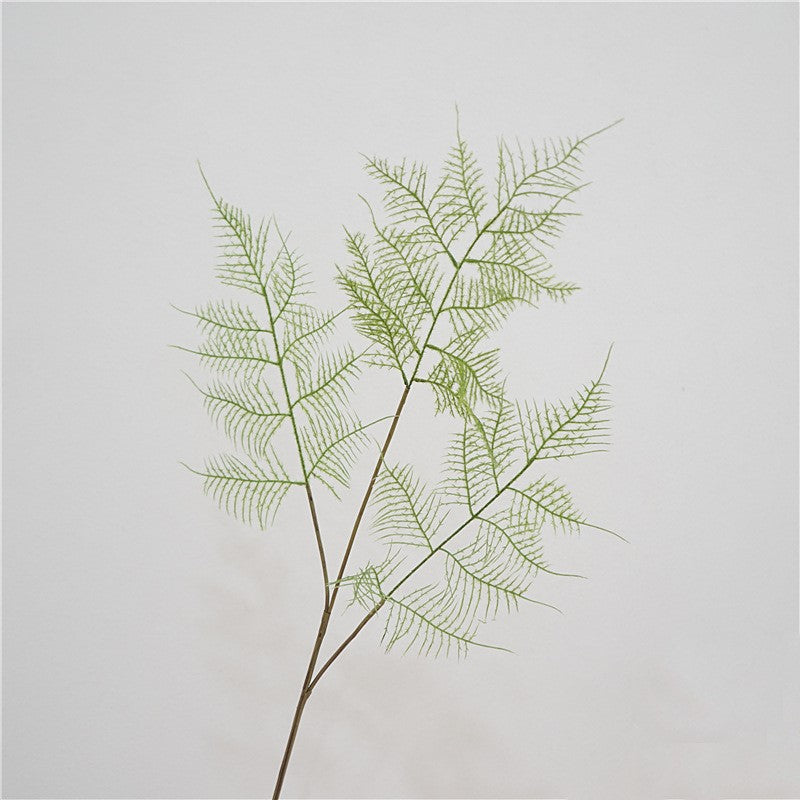 Wholesale Artificial Fern Greenery Plant Twig Forest Maidenhair Fern Stem 32 Inch
