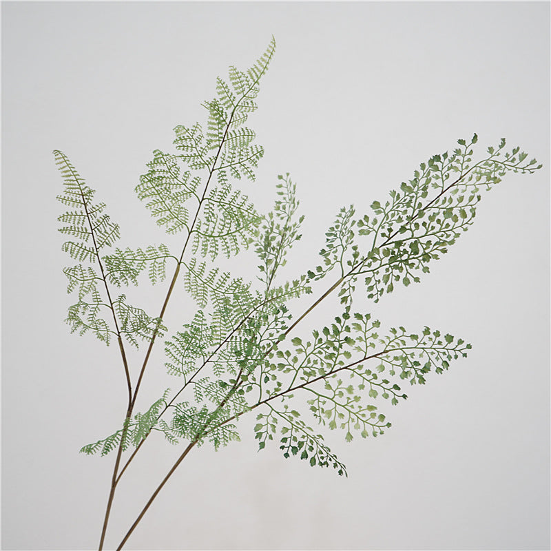 Wholesale Artificial Fern Greenery Plant Twig Forest Maidenhair Fern Stem 32 Inch
