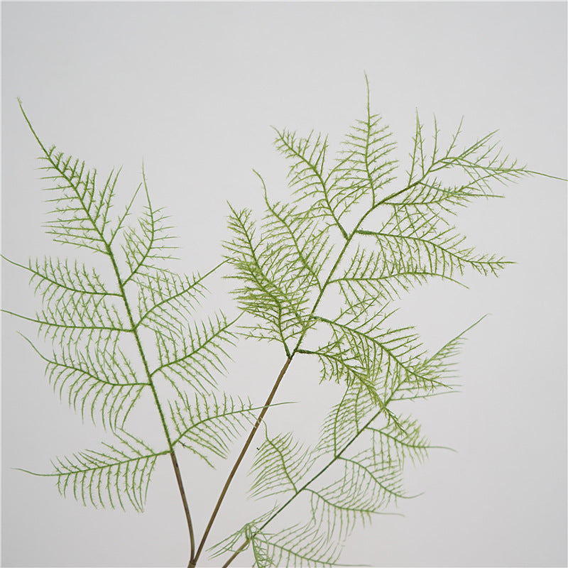 Wholesale Artificial Fern Greenery Plant Twig Forest Maidenhair Fern Stem 32 Inch