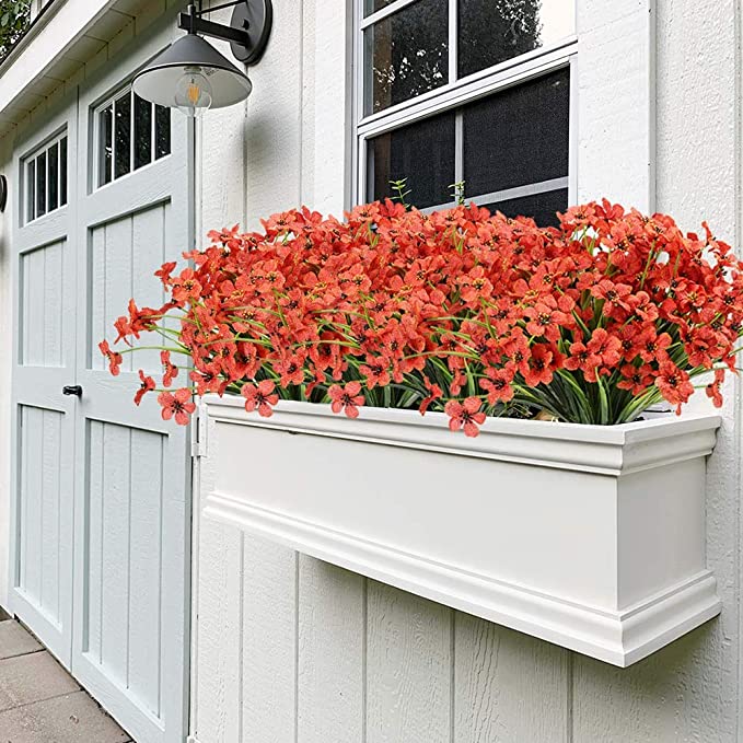 Clearance Bulk Faux Flowers UV Resistant for Outdoors Wholesale