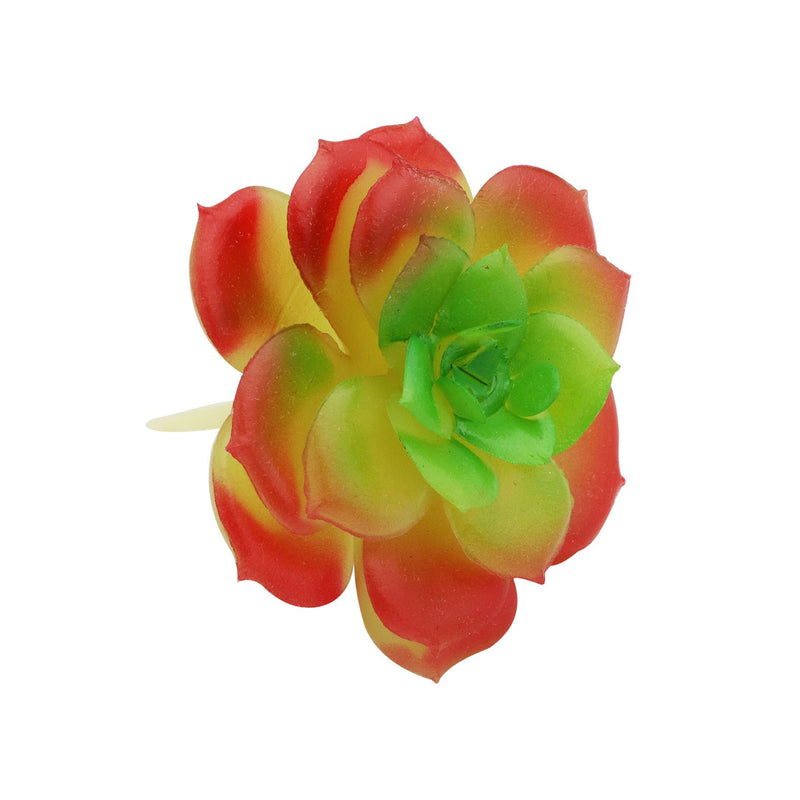 Bulk Artificial Mini Red Succulents Greenery Plant Wholesale