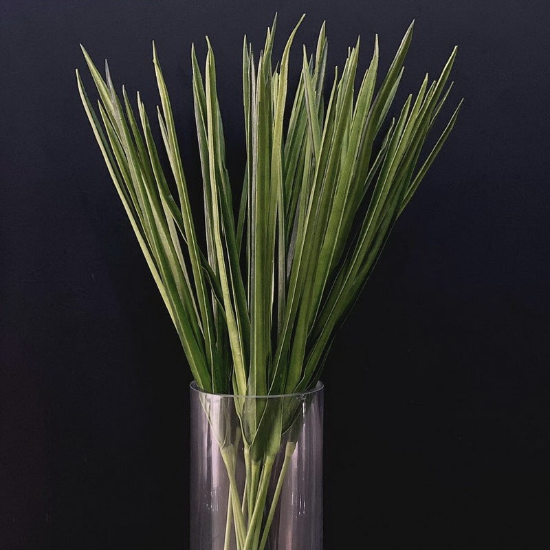 Feuilles de yucca artificielles en vrac, feuillage de citronnelle, tige de verdure, 35 pouces, vente en gros 