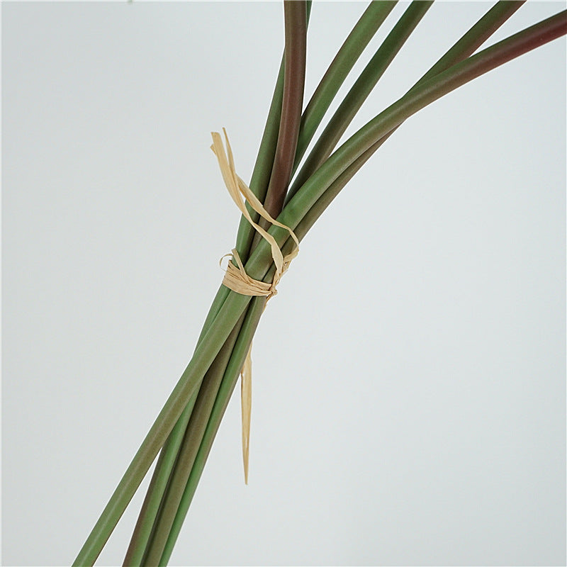 Lot de 6 tiges de Monstera tropicales artificielles en gros 