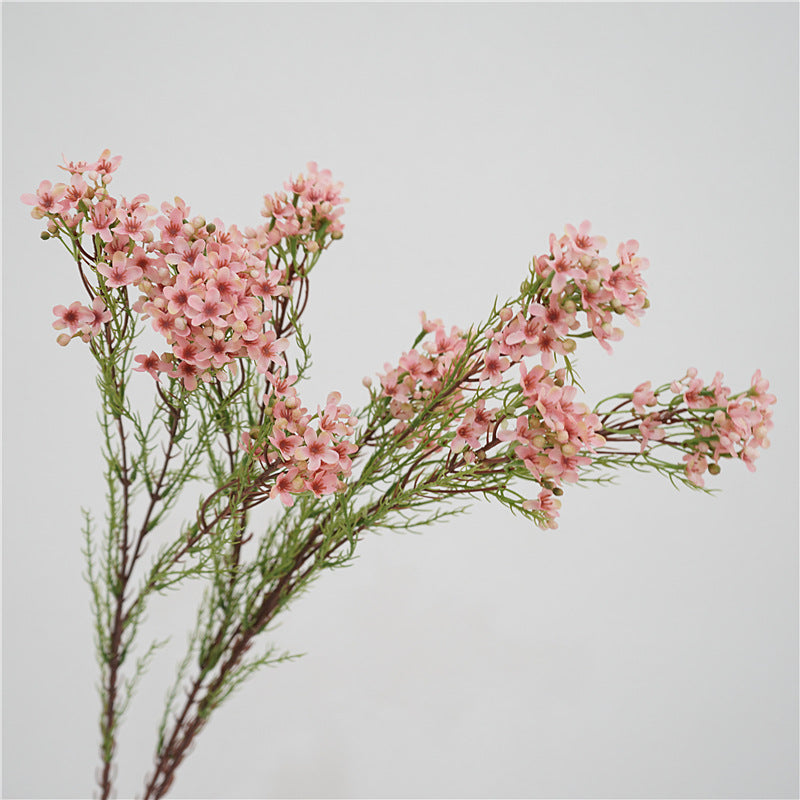 Bulk Artificial Rustic Wax Flowers Stem 31 Inch Wholesale