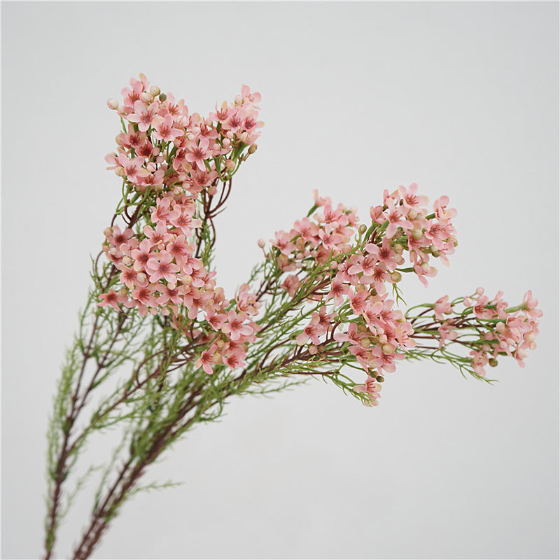 Bulk Artificial Rustic Wax Flowers Stem 31 Inch Wholesale