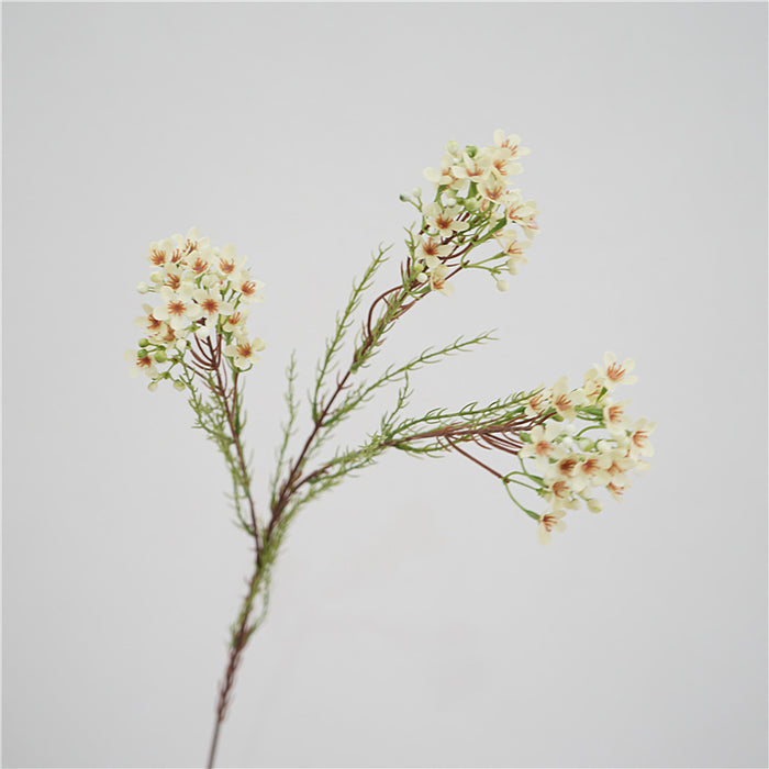 Tallo de flores de cera rústicas artificiales a granel 31 pulgadas al por mayor 