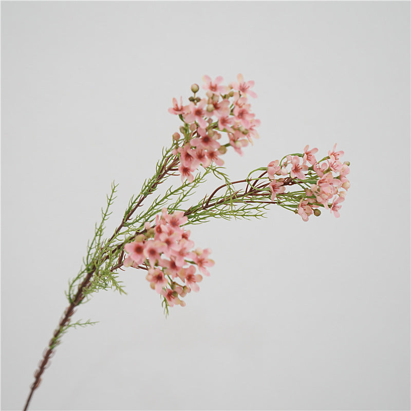 Bulk Artificial Rustic Wax Flowers Stem 31 Inch Wholesale