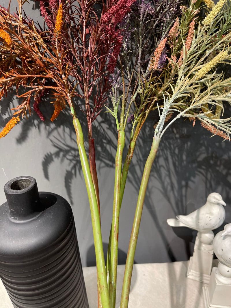 Bulk 35" Artificial Salvia Flower Autumn Floral Artificial Wholesale