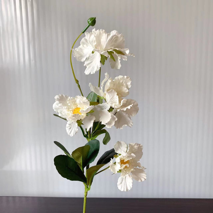 Flor de Scabiosa artificial a granel de 25 pulgadas, 4 colores, venta al por mayor 