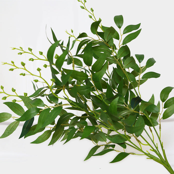 Wholesale Artificial Willow Twig with Buds Greenery Plant Spray 21 Inch