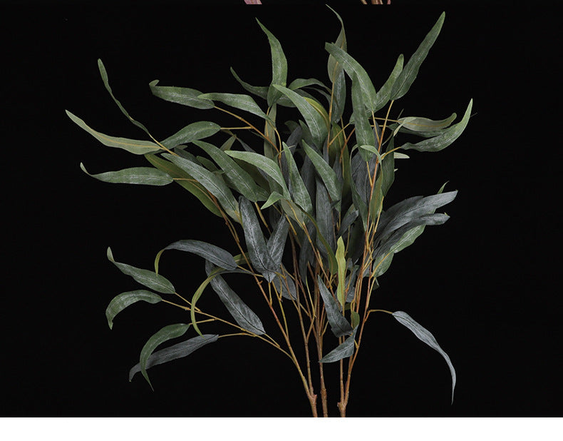 Centres de table artificiels en saule et eucalyptus à longue tige, 40 pouces, pour décoration de fête prénatale, vente en gros 