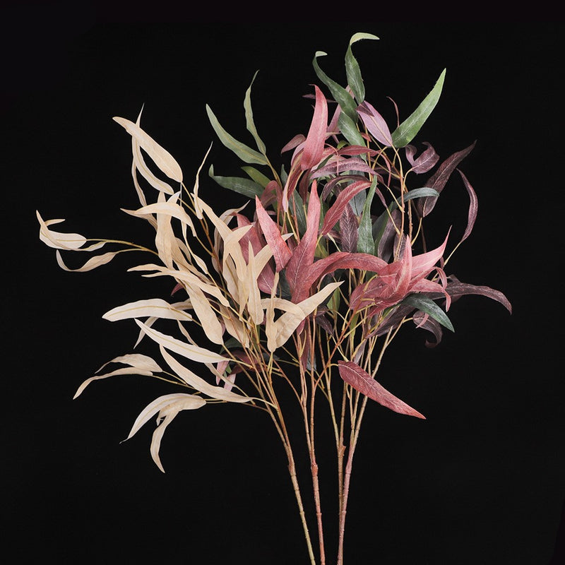 Centres de table artificiels en saule et eucalyptus à longue tige, 40 pouces, pour décoration de fête prénatale, vente en gros 