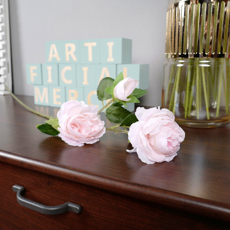 Clearance Bulk 23" Peony Stems Spray Faux Silk Flower Artificial Peony Arrangement Wholesale