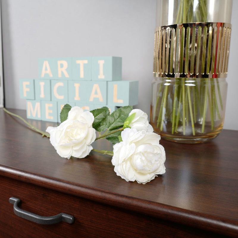 Clearance Bulk 23" Peony Stems Spray Faux Silk Flower Artificial Peony Arrangement Wholesale