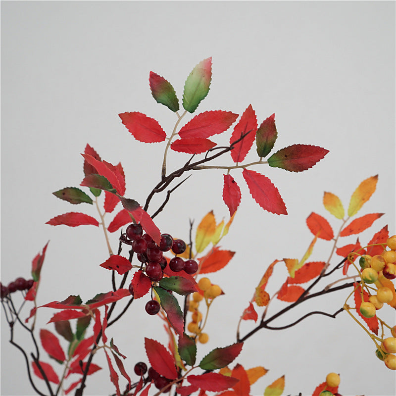 Bulk 34" Nandina Domestica Berry Fruit Branches Stems Spray Fall Arrangement Decoration Wholesale