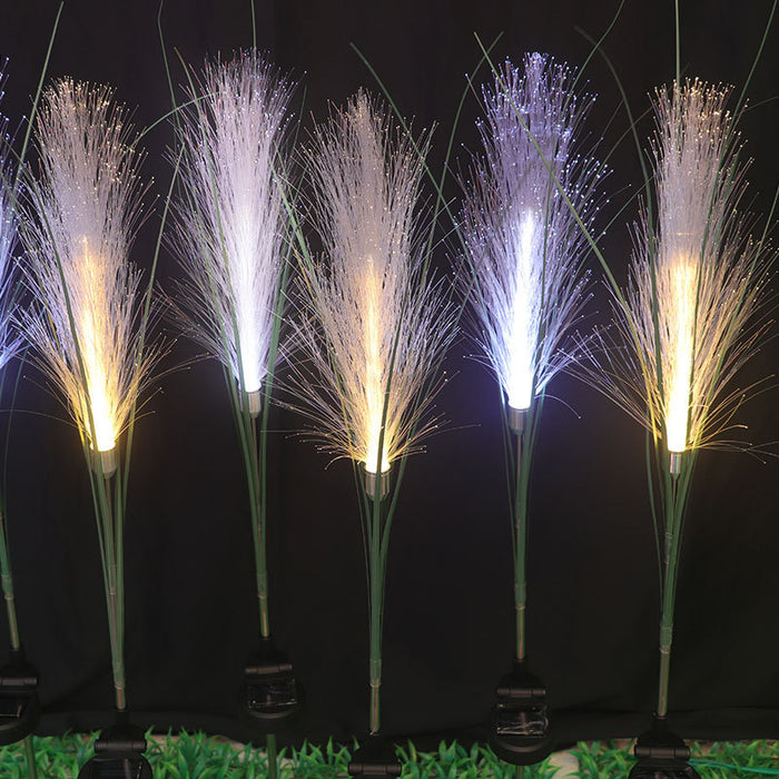 Bulk Pampas Grass LED Light Solar Energy Insert Lamp Garden Outdoor Decoration 36 Inch Wholesale
