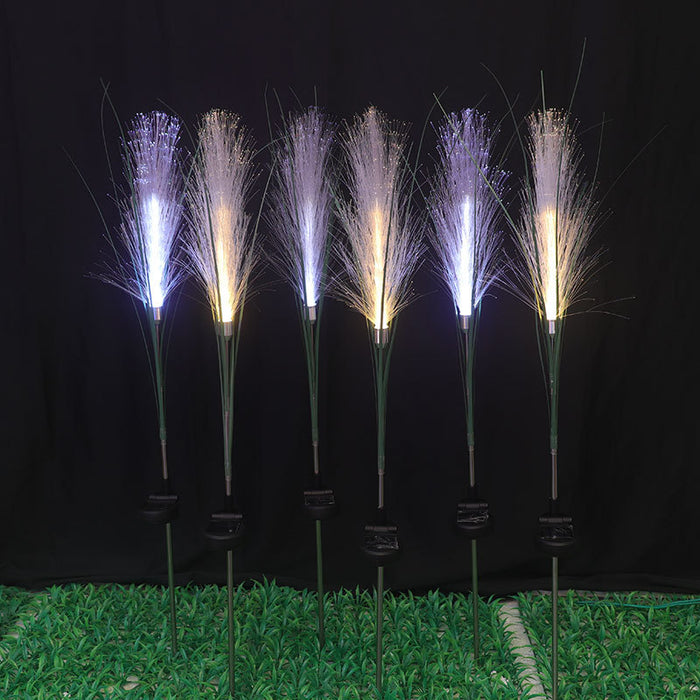 Bulk Pampas Grass LED Light Solar Energy Insert Lamp Garden Outdoor Decoration 36 Inch Wholesale