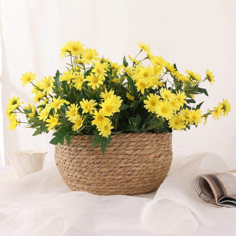 Bulk Artificial Flowers Wildflowers Daisy Bush Bouquet Spring Flowers Wholesale