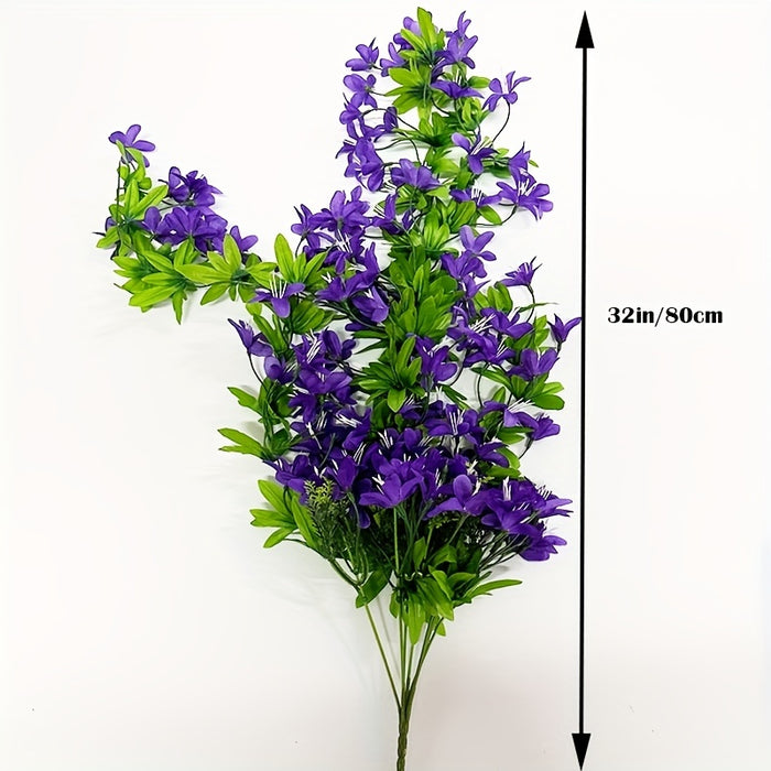 Bulk Artificial Hanging Spring Flowers Garland UV Resistant For Patio Garden Courtyard Wholesale