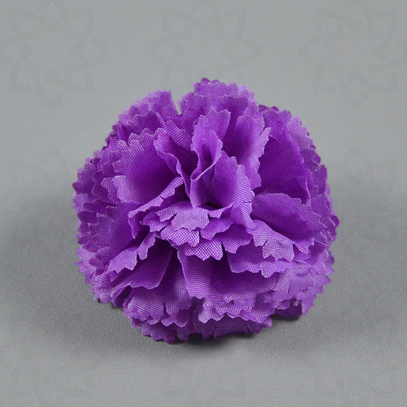 Bulk Carnations Heads Heads Wedding Shooting Props DIY Hair Accessories Decoration Wholesale