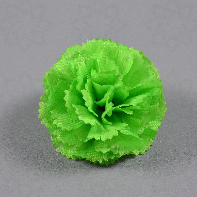 Bulk Carnations Heads Heads Wedding Shooting Props DIY Hair Accessories Decoration Wholesale