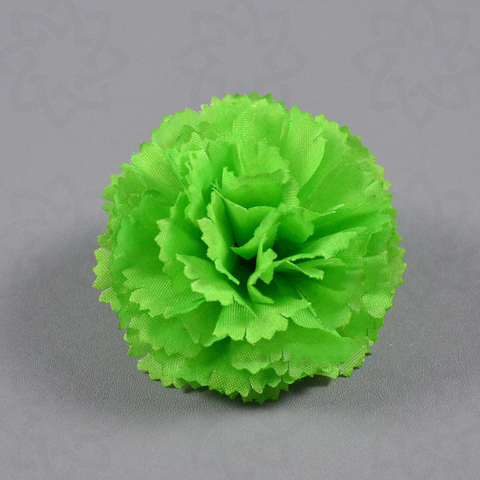 Bulk Artificial Silk Flower Heads Carnations for DIY Wholesale