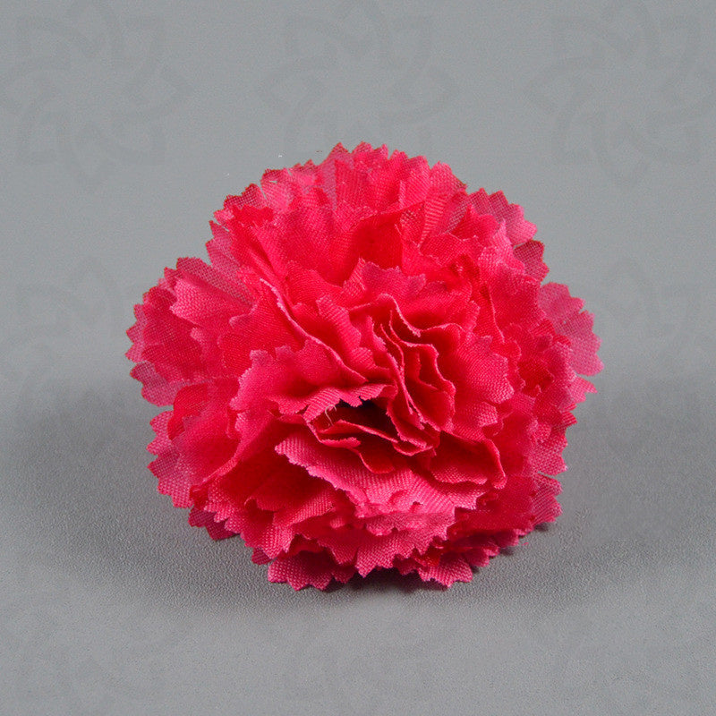 Bulk Carnations Heads Heads Wedding Shooting Props DIY Hair Accessories Decoration Wholesale