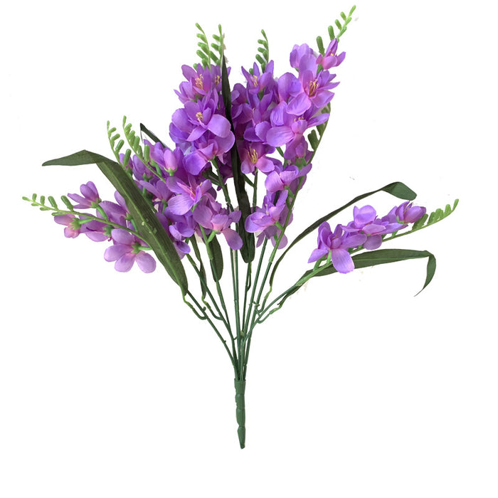 Bulk Cataleya Orchid Bush for Outdoors UV Resistant Indoors Artificial Flowers Wholesale