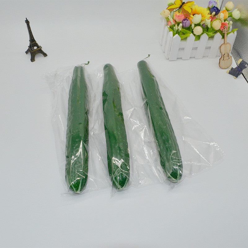 Bulk Artificial Cucumber Fake Vegetable Decoration Wholesale