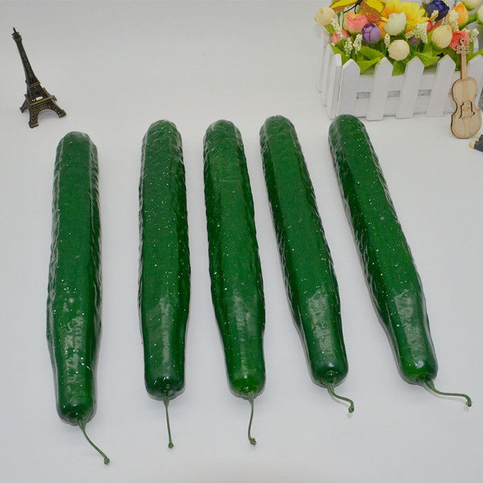 Bulk Artificial Cucumber Fake Vegetable Decoration Wholesale