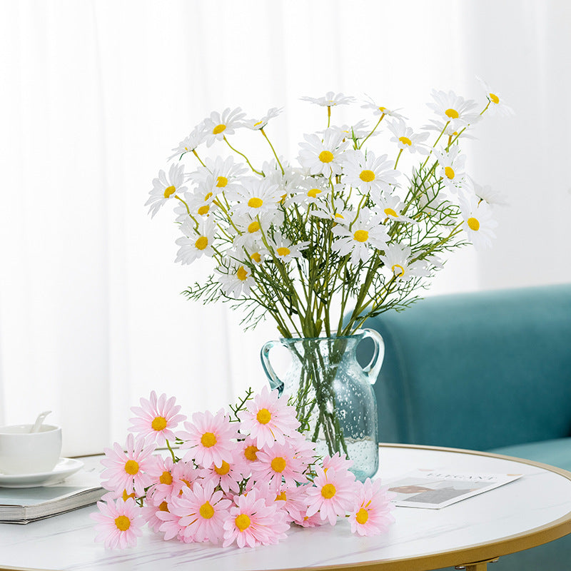 Flores artificiales a granel Gerber Daisy Stem 20 pulgadas al por mayor 