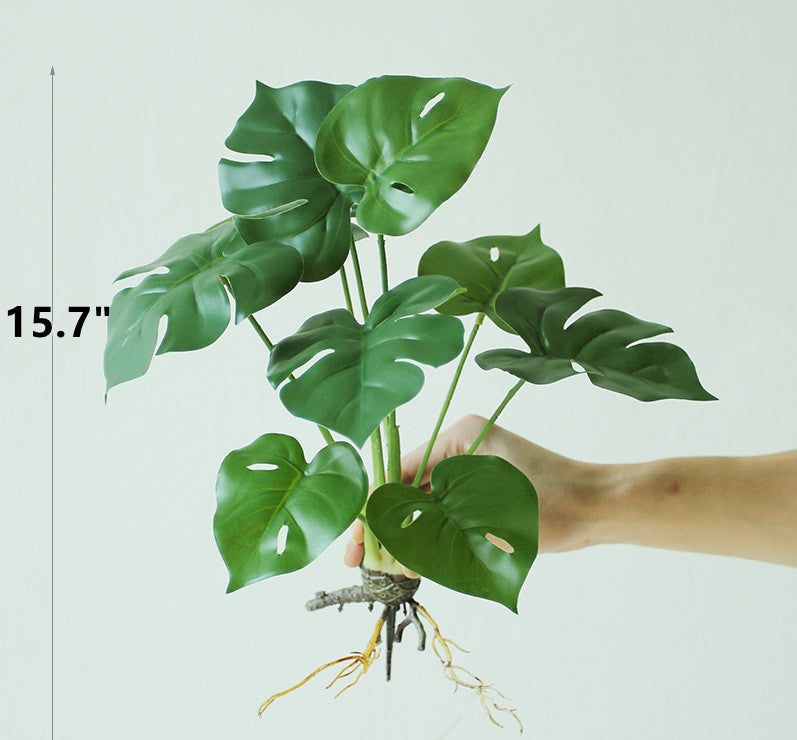 Plantes vertes artificielles en vrac Fougères Buissons Collection Décoration paysagère Vente en gros 