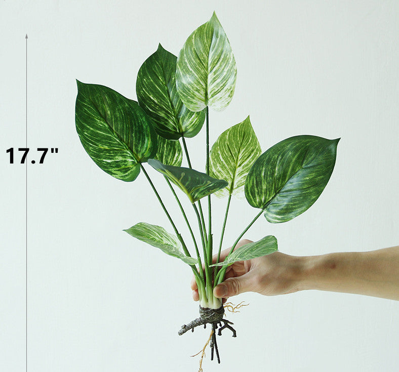 Plantes vertes artificielles en vrac Fougères Buissons Collection Décoration paysagère Vente en gros 