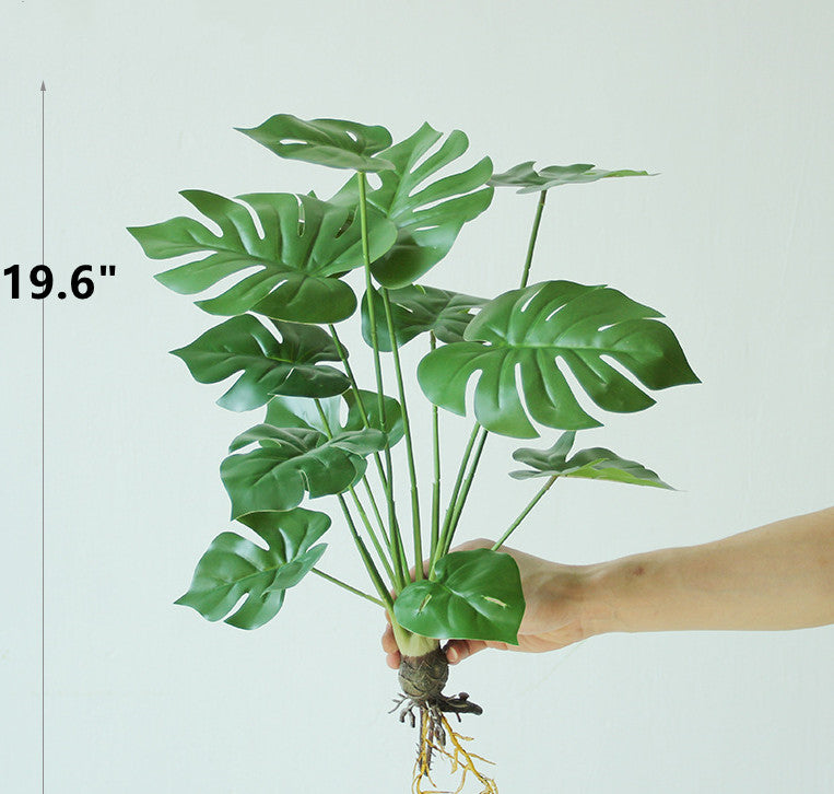 Plantes vertes artificielles en vrac Fougères Buissons Collection Décoration paysagère Vente en gros 