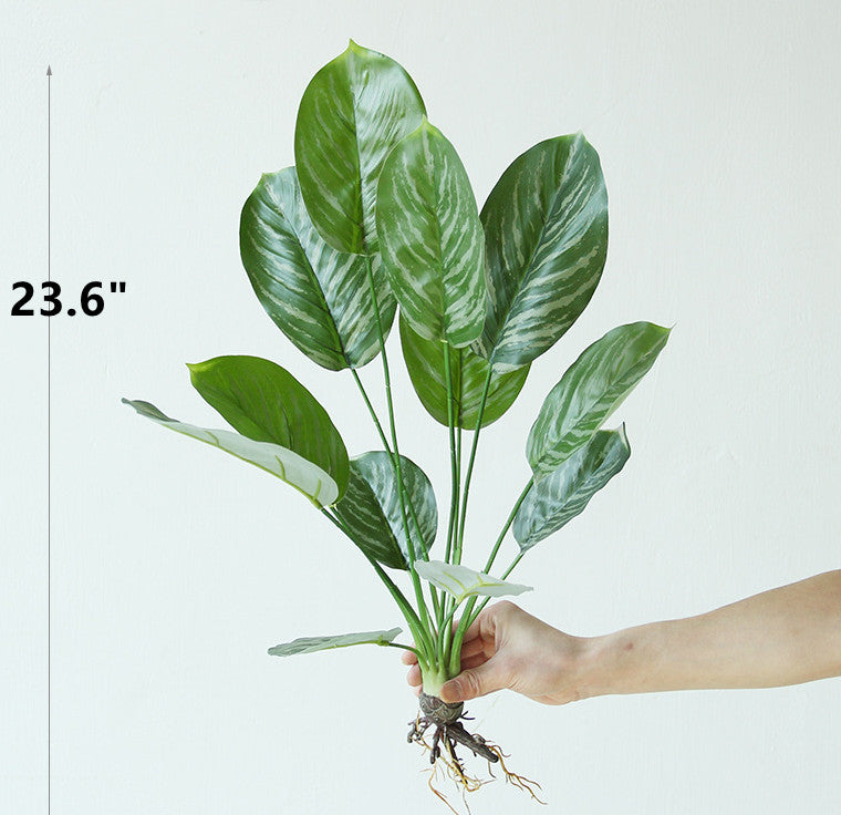 Plantes vertes artificielles en vrac Fougères Buissons Collection Décoration paysagère Vente en gros 