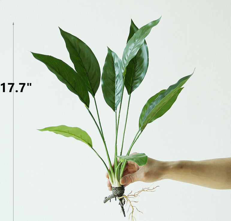 Plantes vertes artificielles en vrac Fougères Buissons Collection Décoration paysagère Vente en gros 