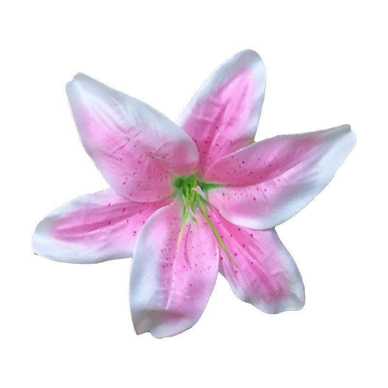 Lot de 50 têtes de lys tigrés en soie de 5,5 pouces en gros 