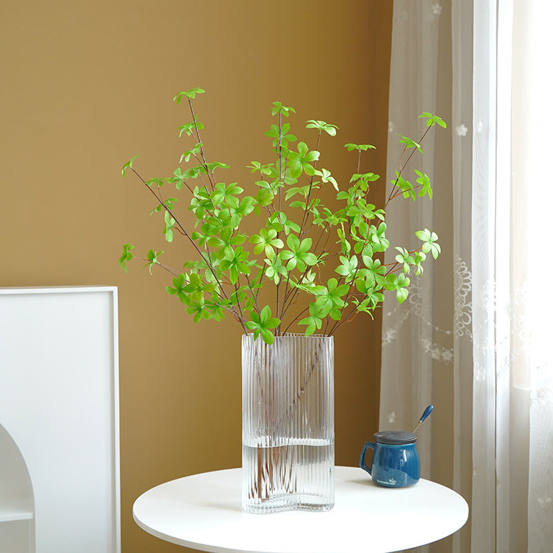 Tiges de verdure artificielles en vrac Branches vertes en vrac en gros 