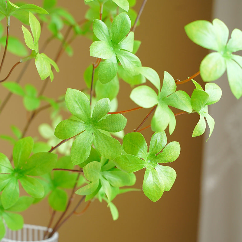 Tiges de verdure artificielles en vrac Branches vertes en vrac en gros 
