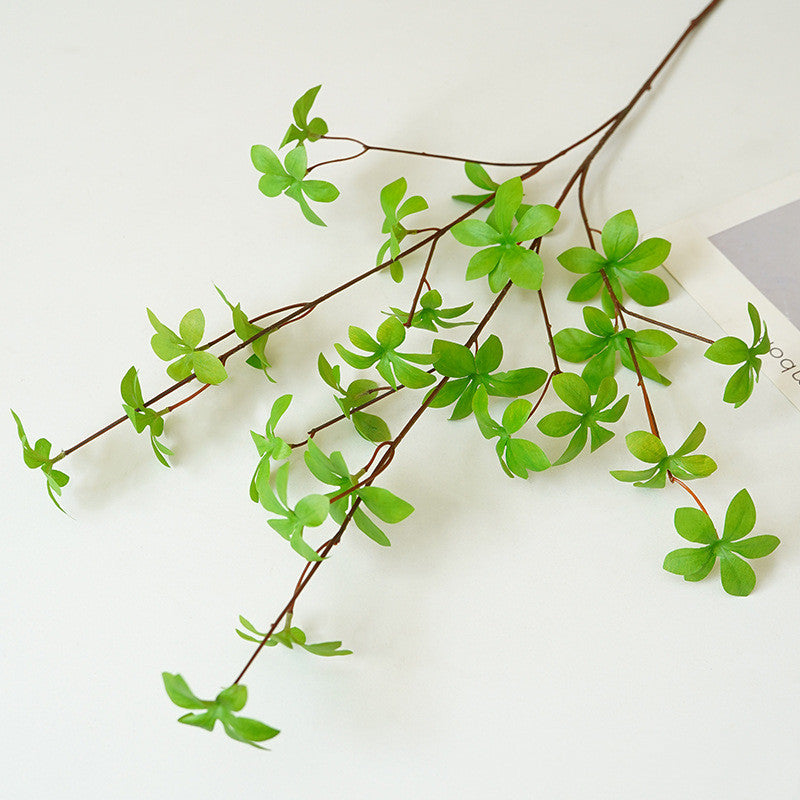 Tiges de verdure artificielles en vrac Branches vertes en vrac en gros 