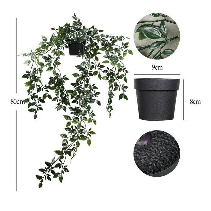 Bulk Artificial Hanging Plants UV Resistant in Pots Wholesale