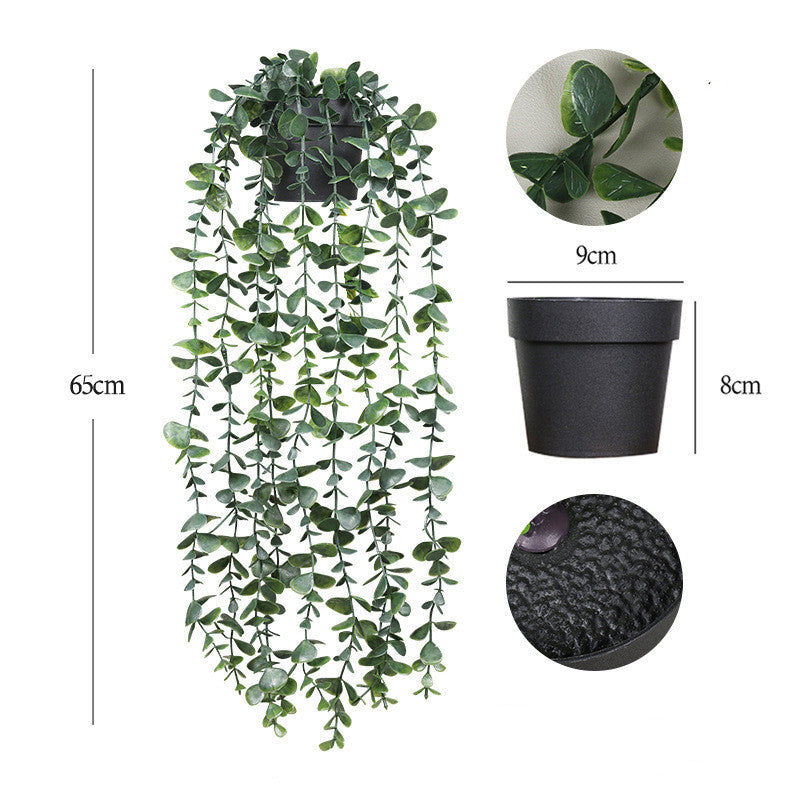 Bulk Artificial Hanging Plants UV Resistant in Pots Wholesale