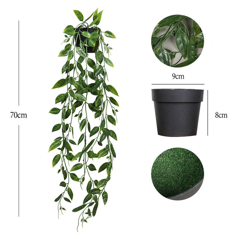 Bulk Artificial Hanging Plants UV Resistant in Pots Wholesale
