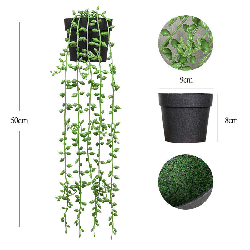 Bulk Artificial Hanging Plants UV Resistant in Pots Wholesale