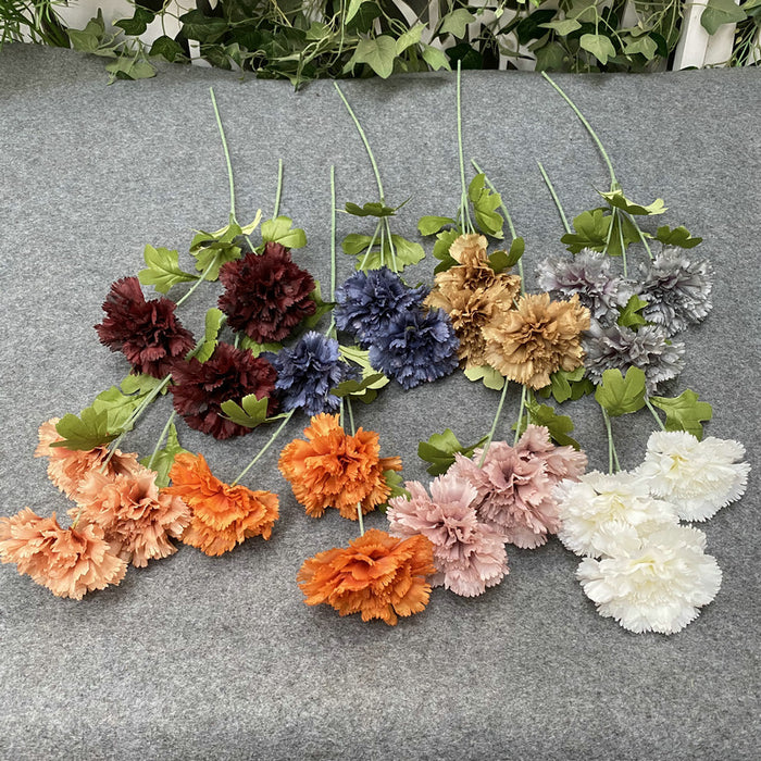Bulk 27" Retro Carnation Stems Artificial Silk Flowers Wholesale
