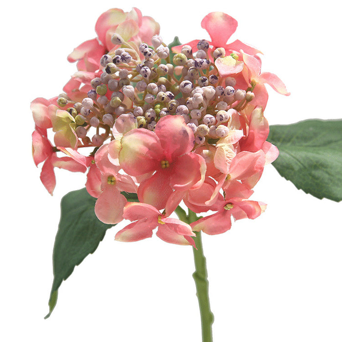Bulk 17" Hydrangeas with Seeds Stem Silk Flowers Wholesale